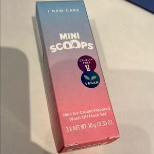 NEW I Dew Care Mini Scoops Wash Off Mask Set